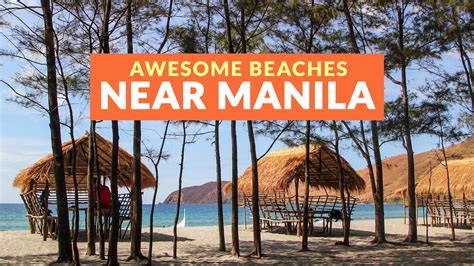 manila beach resorts|13 BEACHES NEAR MANILA (And How to Get There).